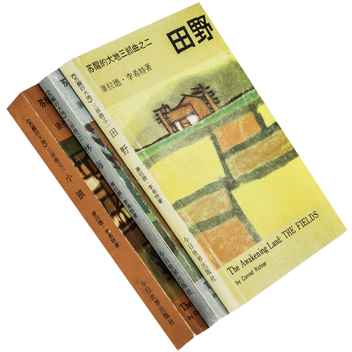 林海 田野 小镇 苏醒的大地三部曲全3册 康拉德·李希特 康拉德
