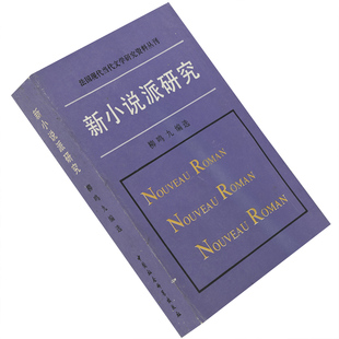 新小说派研究 萨洛特 布托 罗伯格里耶 嫉妒 陌生人画像 变 天象仪 去年在马里昂巴德 法国现代当代文学研究资料丛刊 正版书籍老版