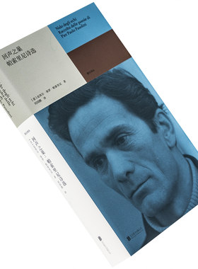 回声之巢帕索里尼诗选 雅众诗丛国外卷精装 雅众文化 北京联合出版公司 正版书籍