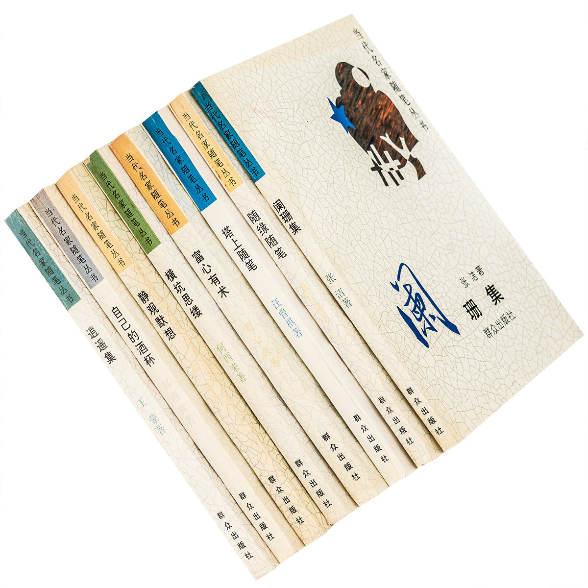 当代名家随笔丛书全8册 横坑思缕静观默想阑珊集随缘随笔塔上随笔逍遥集自己的酒杯富心有术 正版书籍 老版