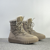 防滑防水短筒女靴 在售129欧 出德国牛皮雪地靴羊毛保暖棉鞋 30°