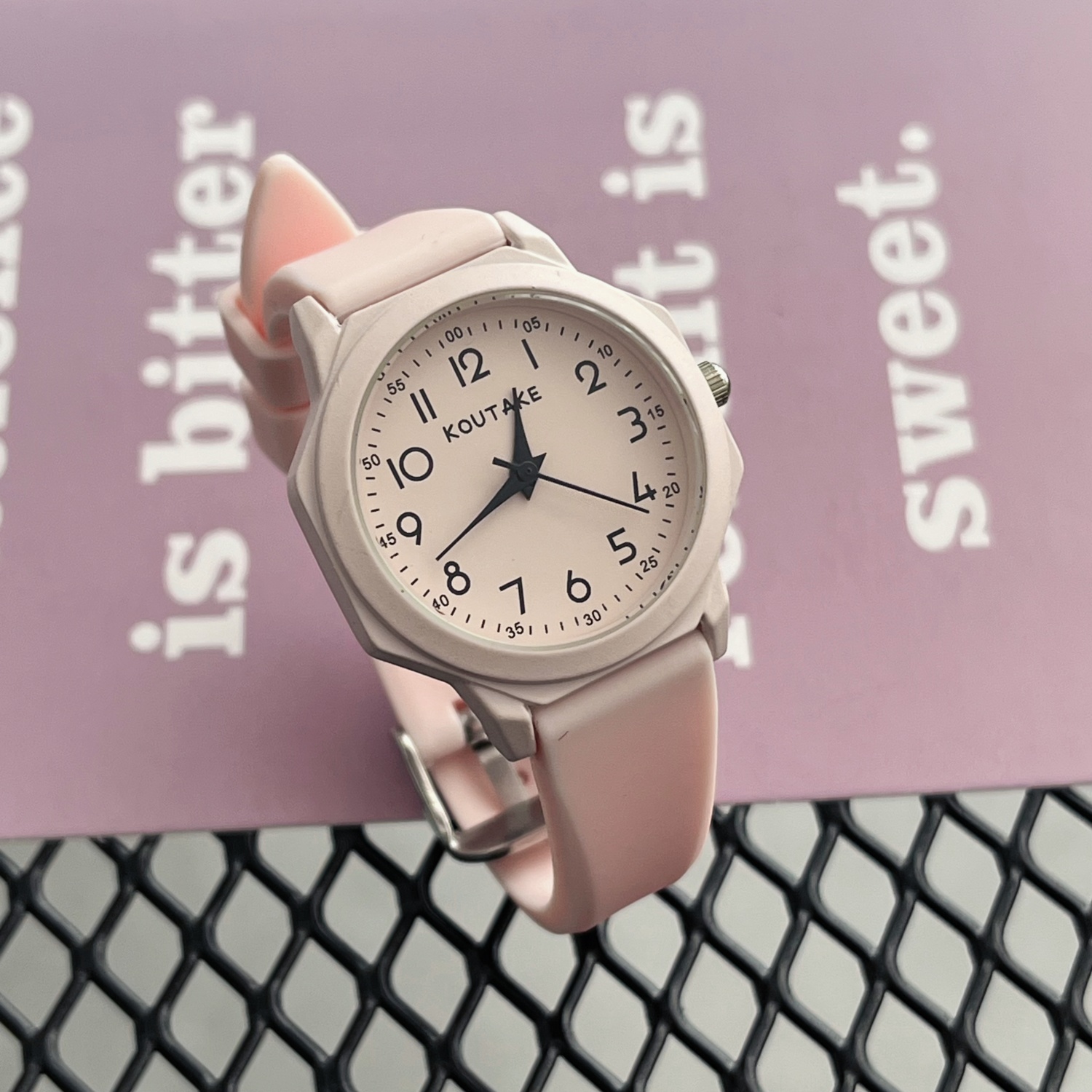 ins高颜值指针式考试手表学生党