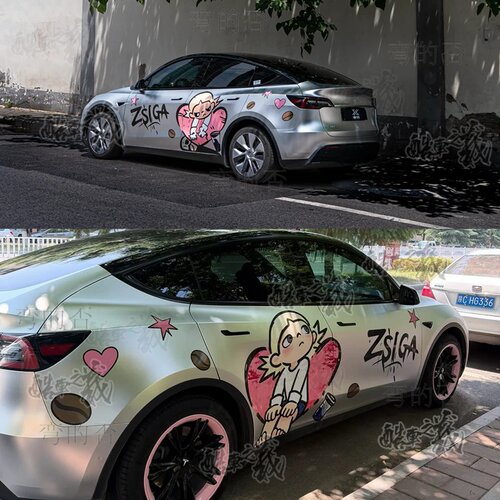 适用于特斯拉modely/3嘎子姐zsiga贴宝马MINI CooperF55F54 R60膜