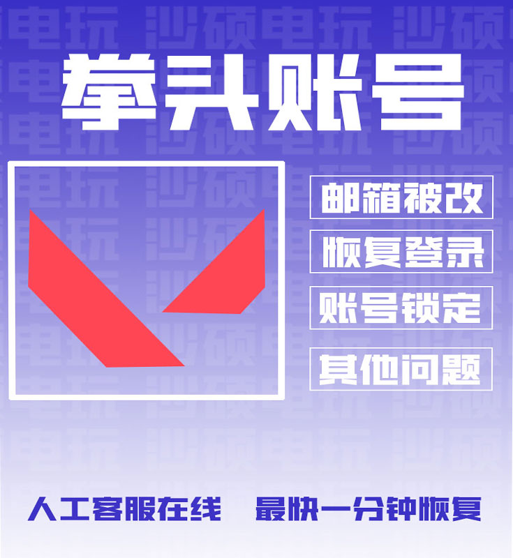 瓦罗兰特 Valorant  拳头账号 被盗找回   封号 错误代码 被锁定 电玩/配件/游戏/攻略 STEAM 原图主图