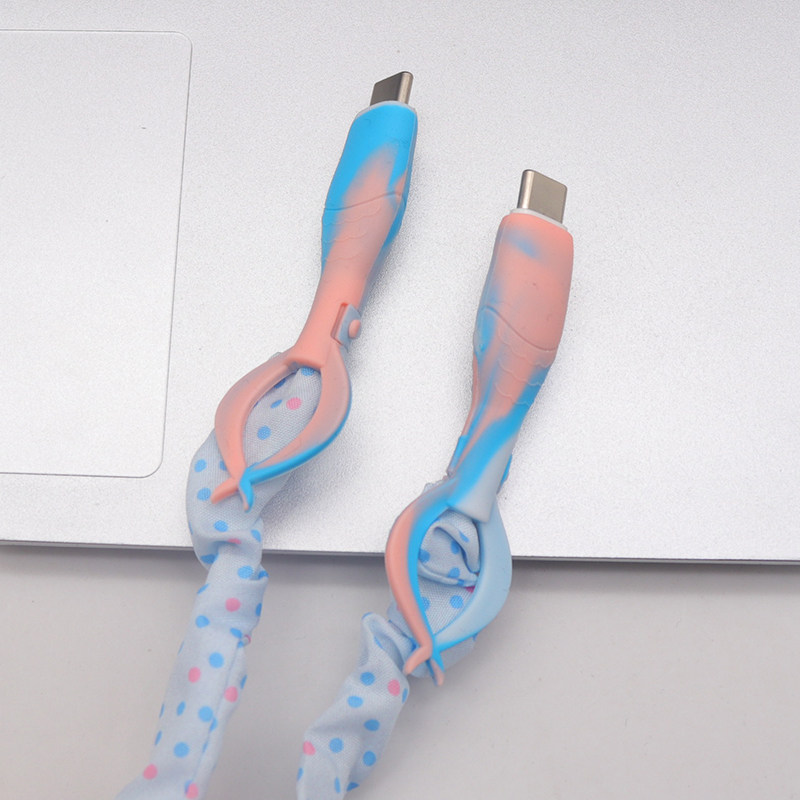 软硅胶防折断17数据线保护套16promax适用14苹果充电器15布套ipad