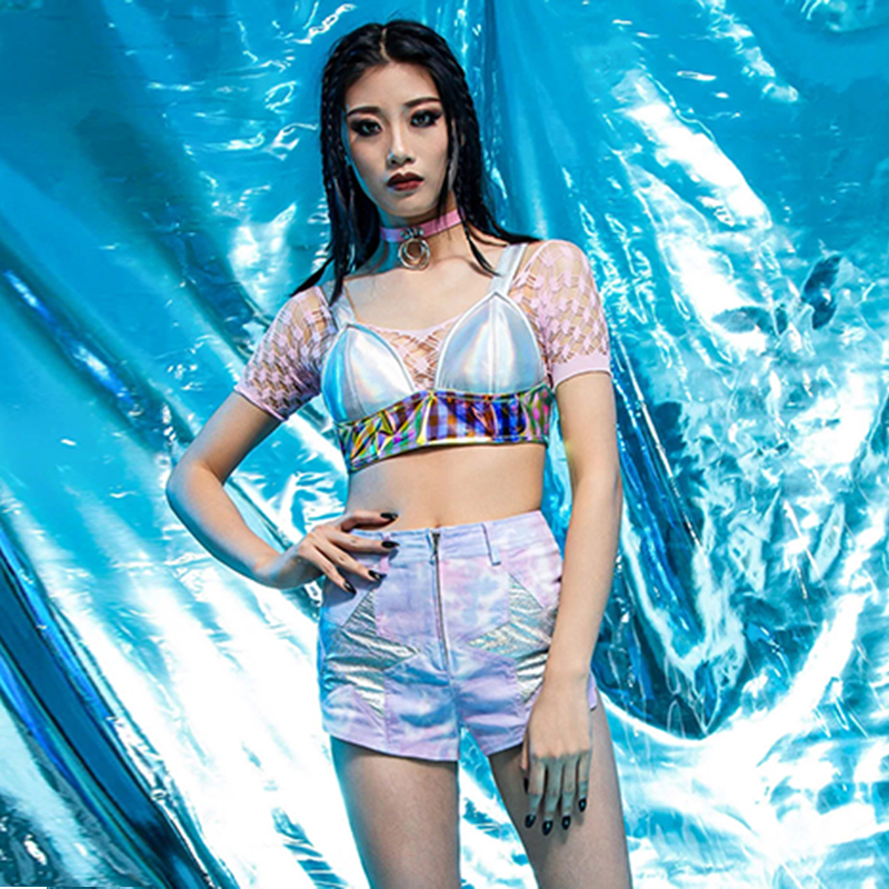 赛博蒸汽朋克摇滚女王胸衣背心