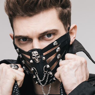 摇滚ROCK骷髅头PUNK蒸汽朋克口罩