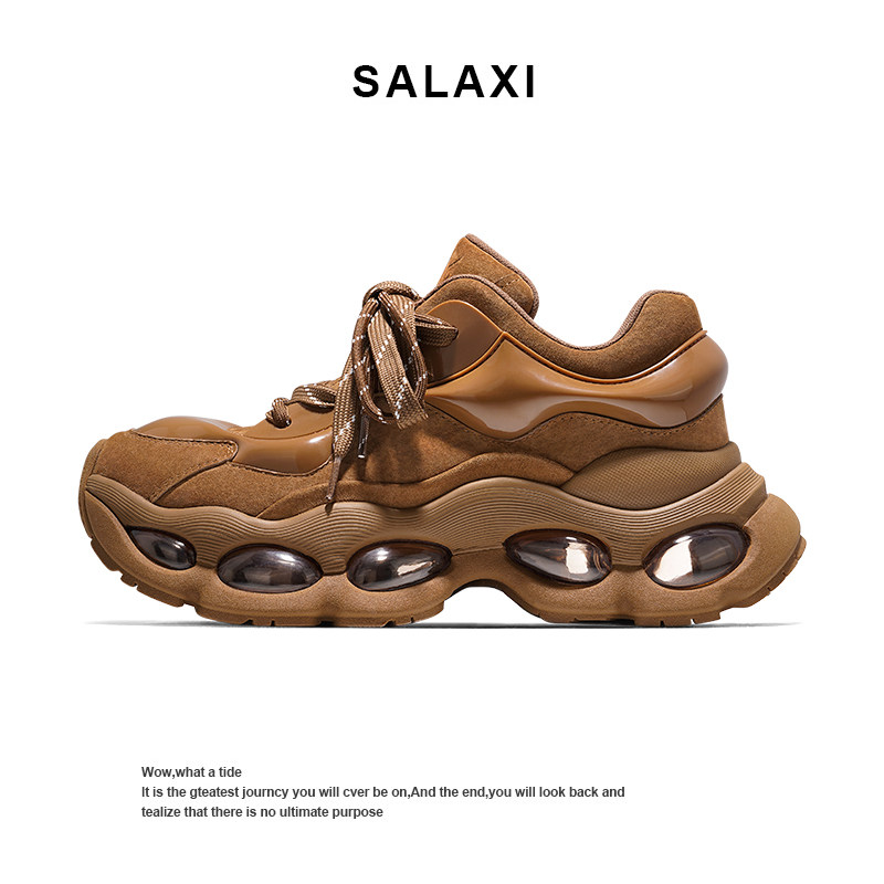 Salaxi/莎莱茜新款地球引力休闲鞋经典复古男女同款气垫厚底鞋,流行男鞋,老爹鞋,淘宝优惠券,粉丝福利购,淘宝优惠卷