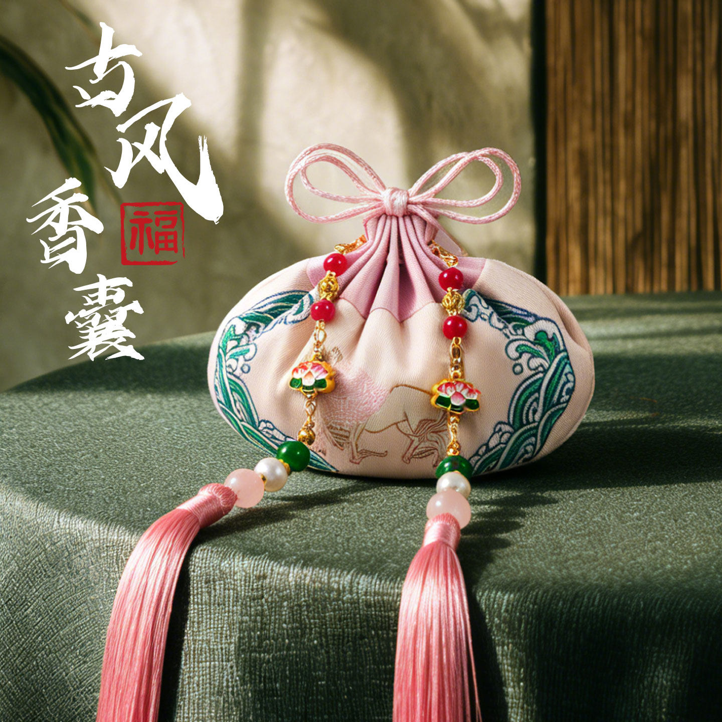 端午节香包香囊空袋汽车香袋艾草薰衣草衣柜除味荷包挂件随身布袋