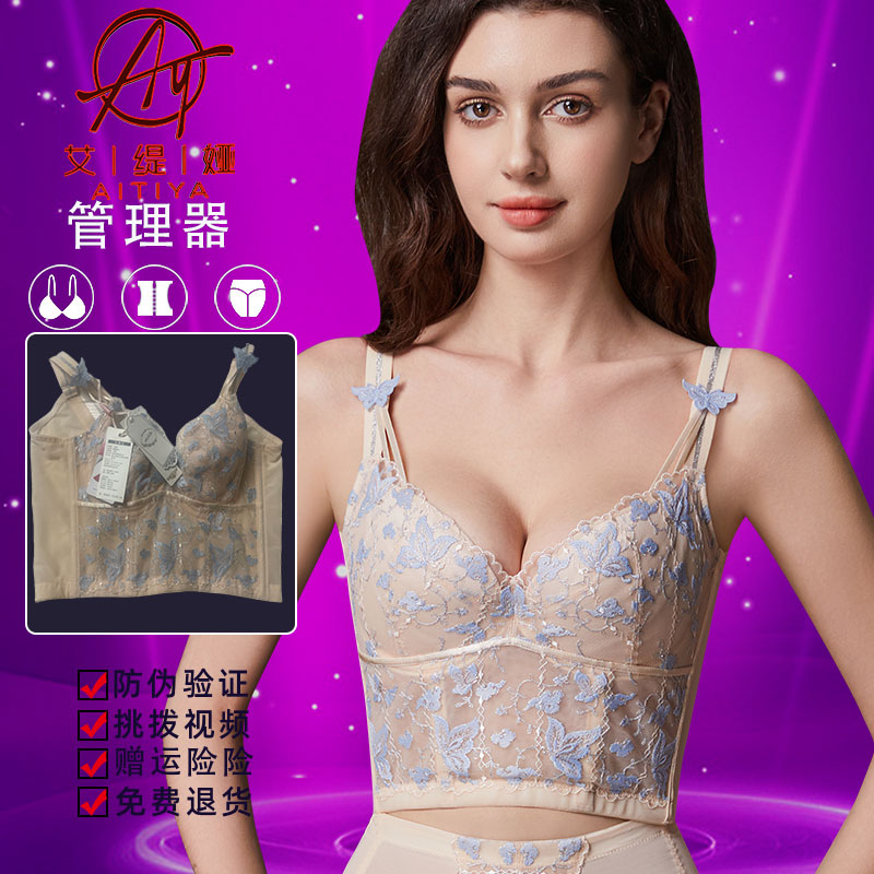 艾缇娅昱美东方云蝶梦身材管理器塑身聚拢丰胸收副乳美体女长文胸
