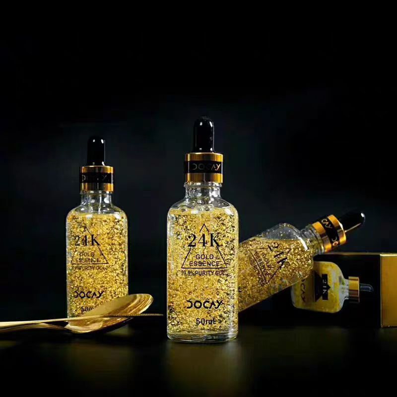 泰国Docay 24K黄金紧致面部肌底精华液安瓶补水保湿收缩毛孔修复