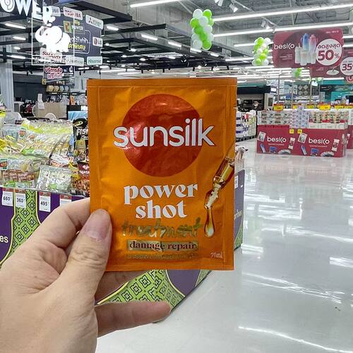 泰国购sunsilk发膜护发滋润修复受损开叉烫染干枯袋装便捷装差旅