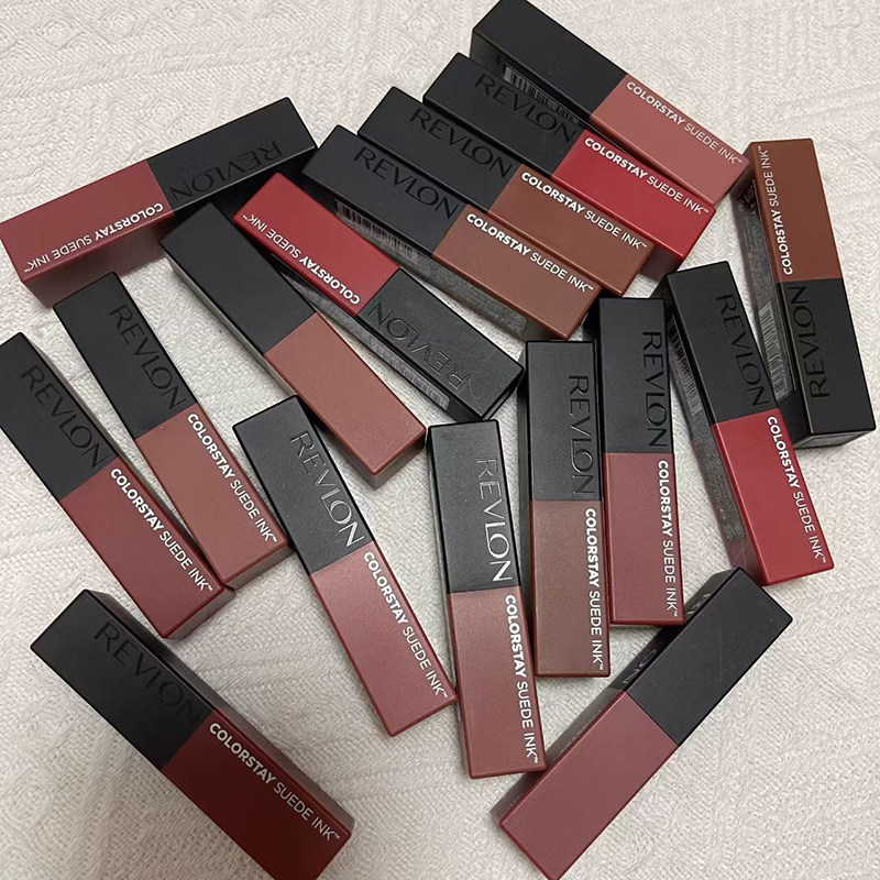 REVLON露华浓哑光柔雾口红持久显色滋润豆沙红棕雾纱持妆女美国