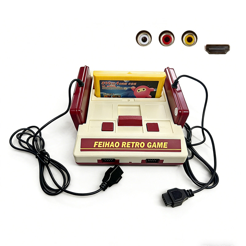 爆款飞豪FH006 FC红白机HDMI双人手柄插卡怀旧游戏机礼物魂斗罗,电玩/配件/游戏/攻略,家用游戏机,淘宝优惠券,粉丝福利购,淘宝优惠卷