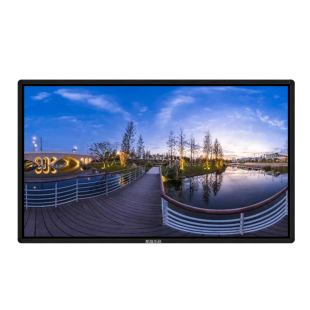 55 65寸壁挂式红外触摸屏超薄一体机电脑VR全景游戏发烧四核独显