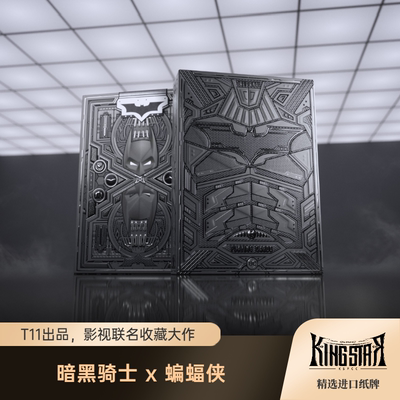 Theory11蝙蝠侠黑暗骑士收藏纸牌