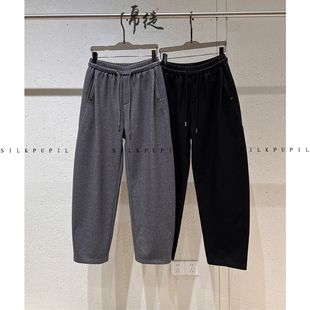 重磅加绒加厚500g保暖过冬款 男 牛仔针织棉宽松廓形显瘦直筒哈伦裤