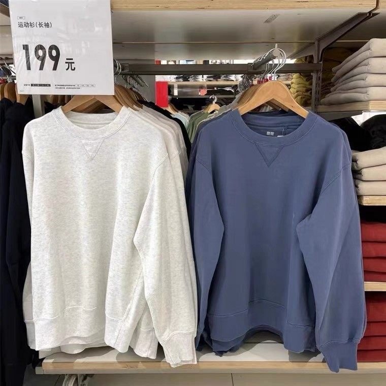 试衣间25春款男女宽松运动衫百搭纯棉圆领休闲卫衣440529/444966,男装,卫衣,淘宝优惠券,粉丝福利购,淘宝优惠卷