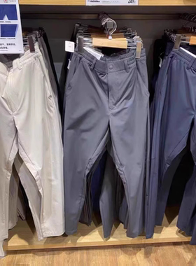 试衣间！Dry速干高弹透气！春夏男时尚百搭休闲裤薄款长裤455542