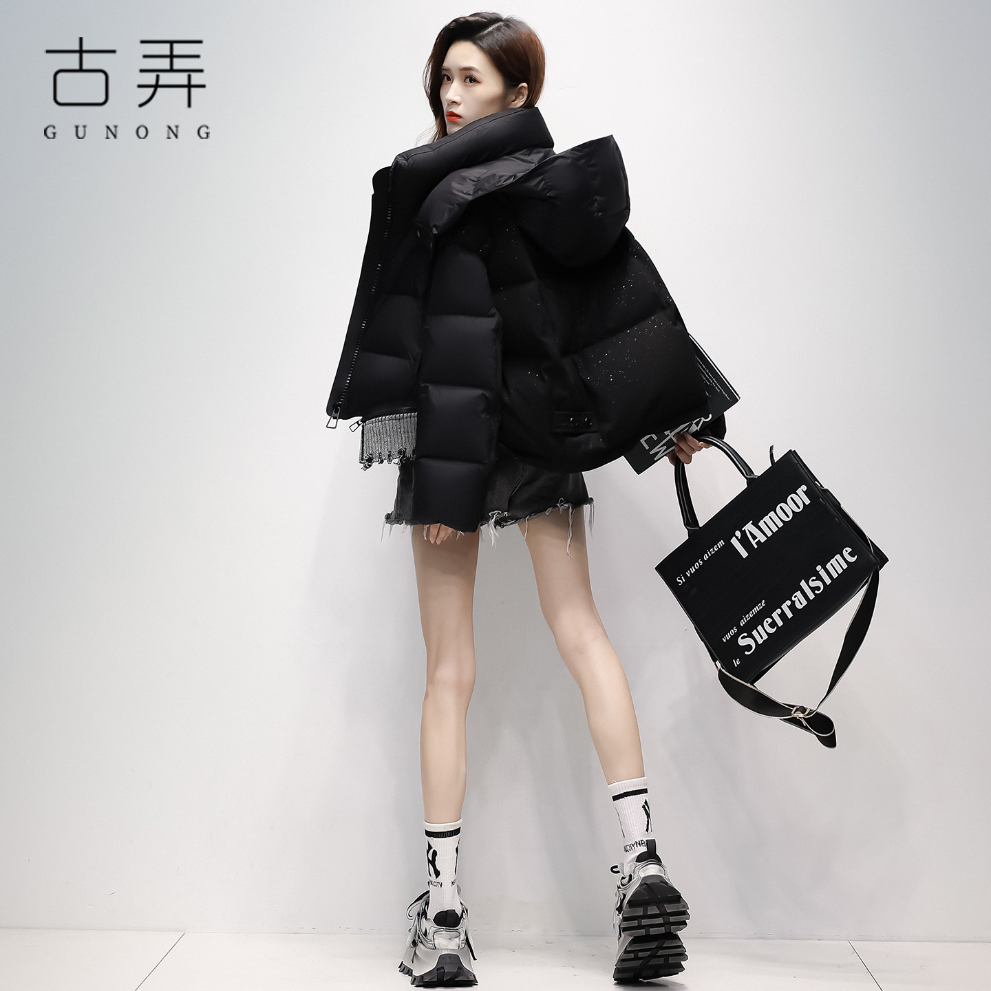 时尚设计感短款泡芙羽绒服女2025冬季新款保暖防寒蓬松舒适厚外套,女装/女士精品,羽绒服,淘宝优惠券,粉丝福利购,淘宝优惠卷