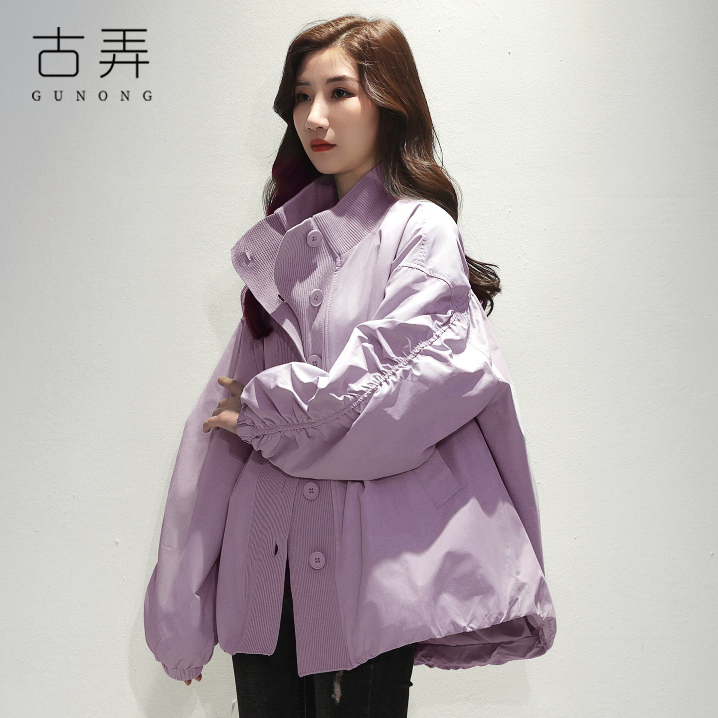 独特超好看外套女小个子2026年春秋季今年流行爆款立领设计感上衣