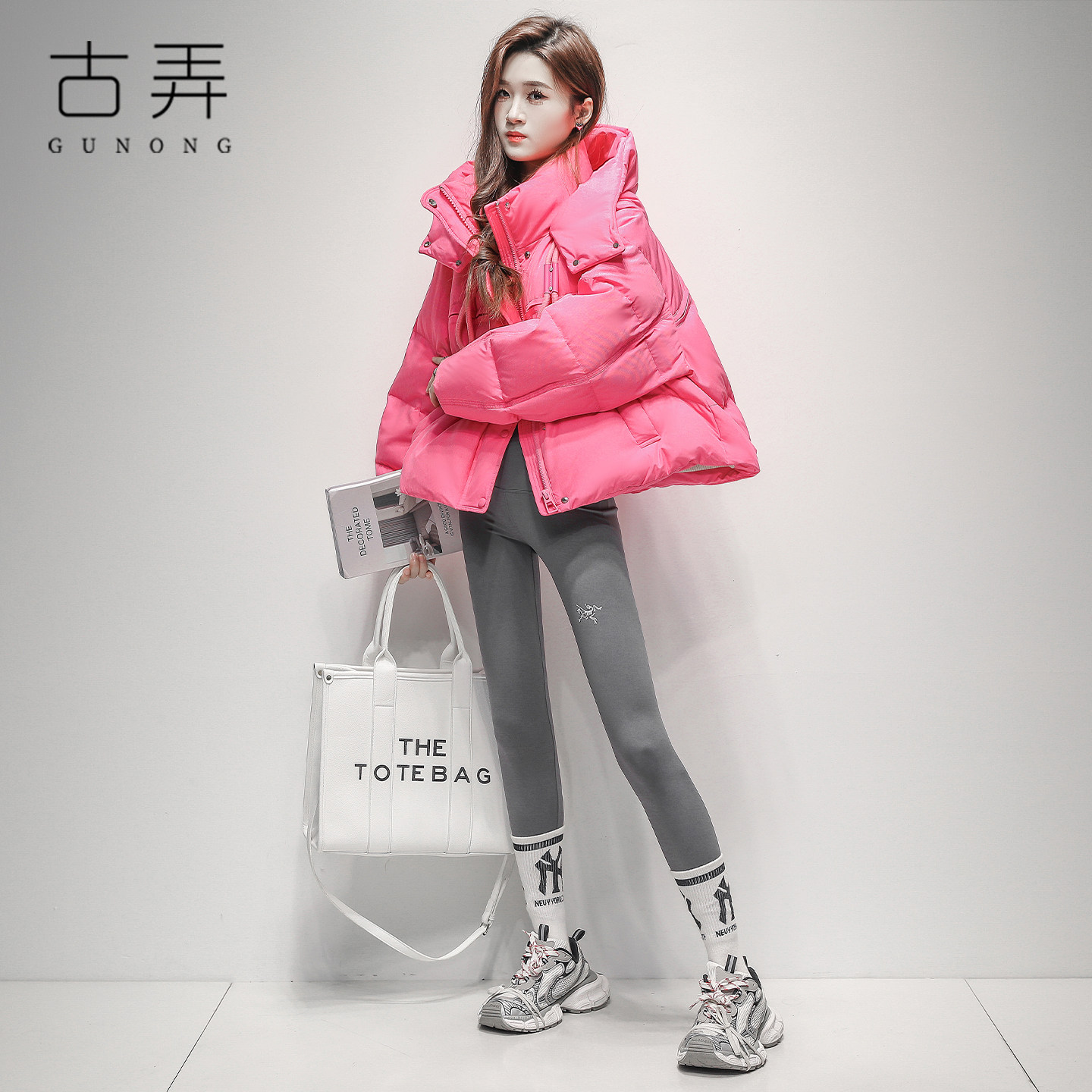 潮牌短款羽绒服女冬小个子2025新款连帽面包服超好看洋气时尚外套,女装/女士精品,羽绒服,淘宝优惠券,粉丝福利购,淘宝优惠卷