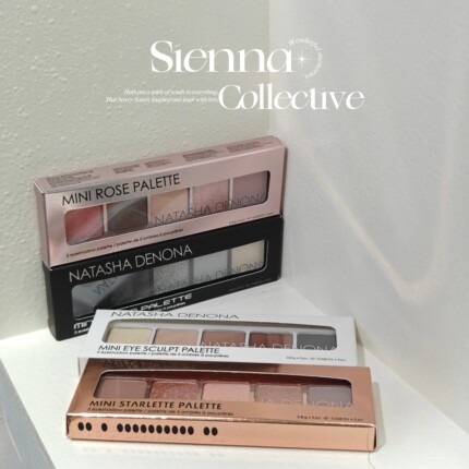Natasha娜塔莎mini5色眼影盘Xenon/rose/eyesculpt/starlette