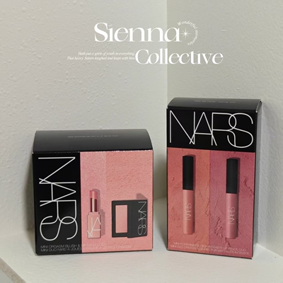 Nars娜斯口红腮红两件套Orgasm Blush+Lip Duo/唇膏唇线笔/阿拉贡