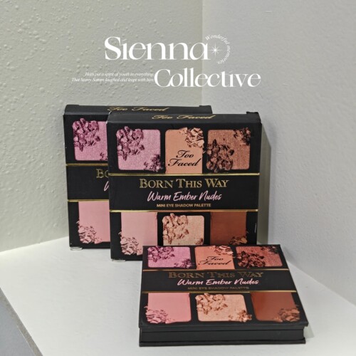 TooFaced六色迷你眼影盘Warm Ember Nudes/Cold Smolder Nudes