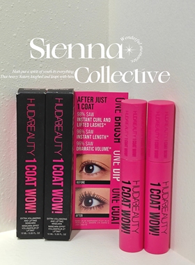 HUDABEAUTY新款纤长浓密立体睫毛膏10ml/眼妆/持久/定型