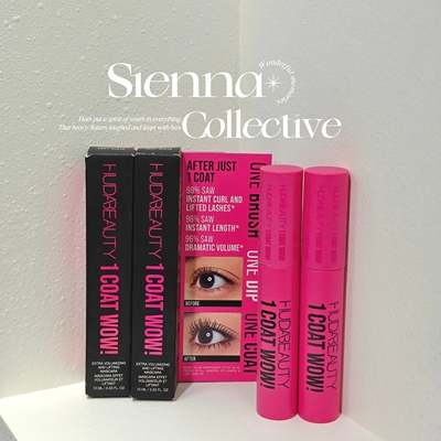 HUDABEAUTY新款纤长浓密立体睫毛膏10ml/眼妆/持久/定型