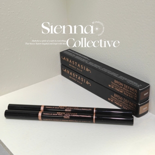 Anastasia双头砍刀眉笔0.2g/正装/眼妆/顺滑显色/自然/棕色/便捷