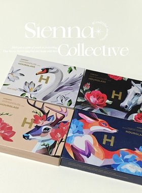 Hourglass25限定六色面部综合盘马盘/鹿盘/天鹅盘/狐狸盘