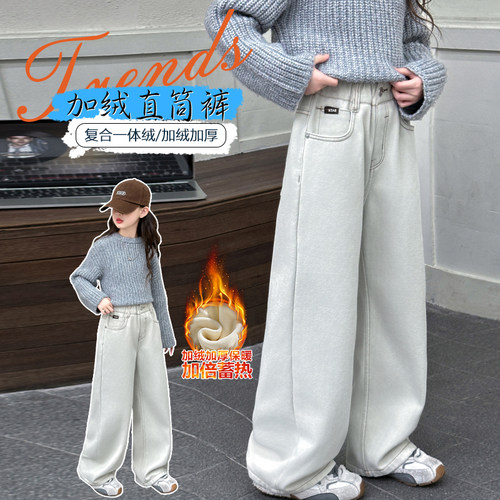 长裤棉布休闲裤直筒裤子纯色