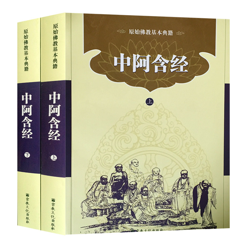 四阿含经-中阿含经(简体横排版上下册)