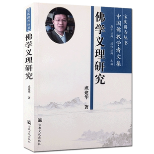 佛学义理研究-宝庆讲寺丛书中国佛教学者文集 成建华