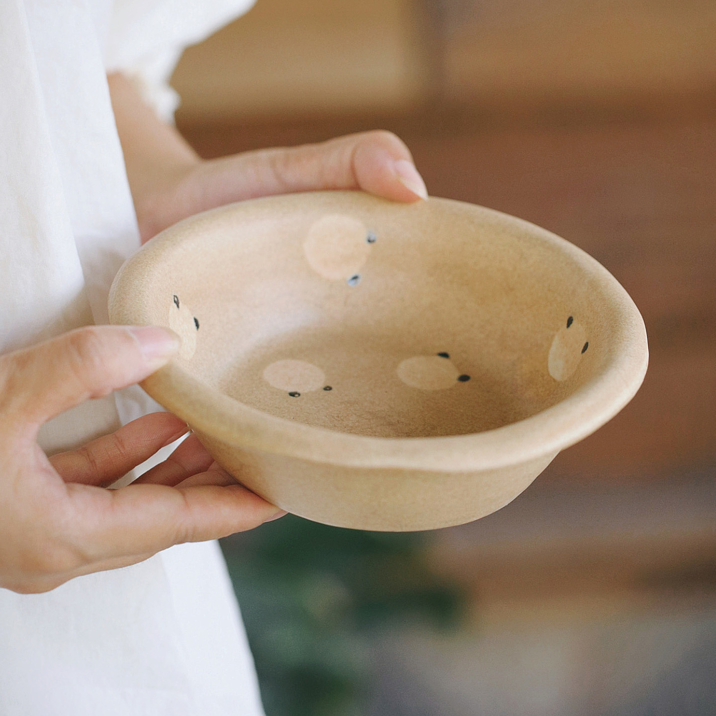 泽滕家浅汤碗6寸酸奶甜品喝粥钵