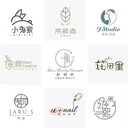 logo设计原创商标字体设计水印图标品牌图标志高端企业公司微信头