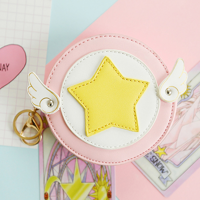 Quadratic element comic periphery cos Magic Card girl Cardcaptor Sakura solar system Pink Soft sister coin purse Card packagein the Play mode/Anime/Periphery/cos/Board games , Cartoon/Animation around , Cartoon backpack/Wallet/Bags  category - from Buy2taobao.com to provide professional Taobao agent buy service