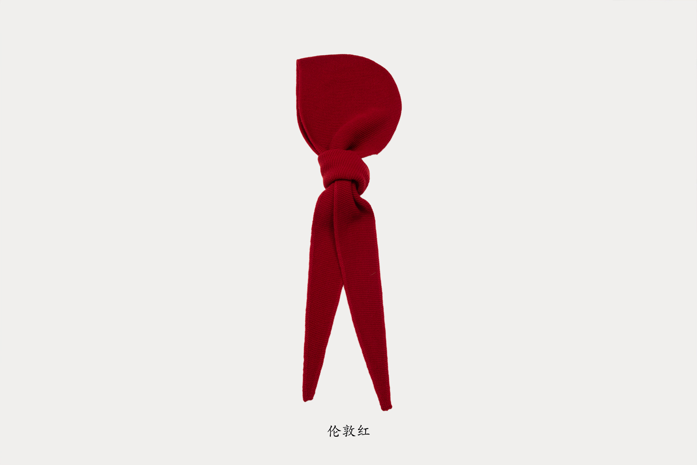 小金象山羊绒100%轻盈松软保暖水溶羊绒5针4根正反目连帽三角围巾