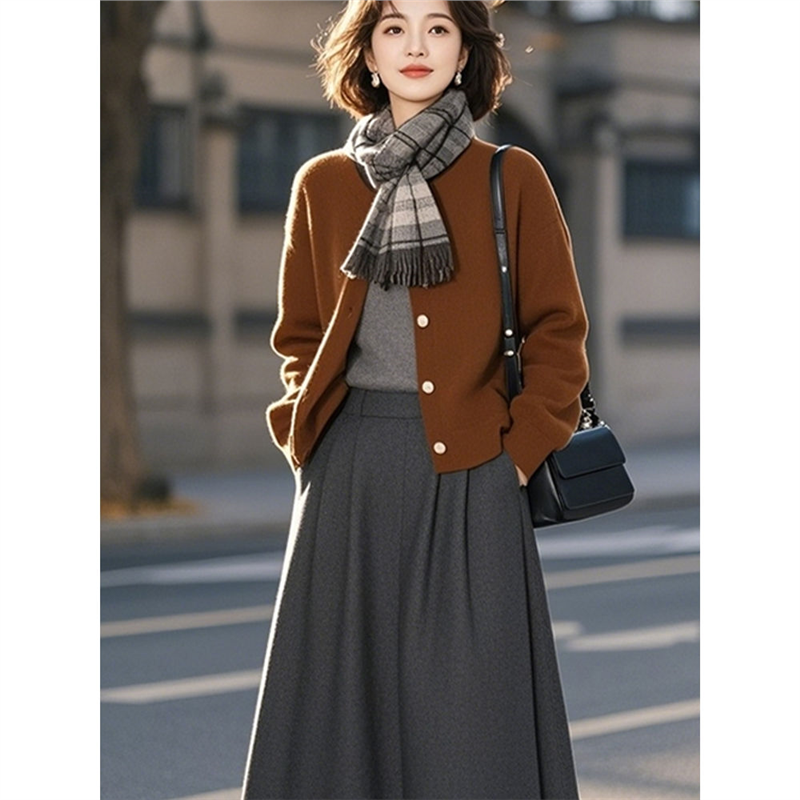 高端女装轻奢减龄针织开衫