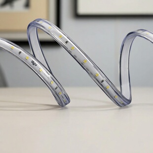 雷士照明灯带led客厅吊顶贴片2835灯条单排光带220V线条灯9W12W白