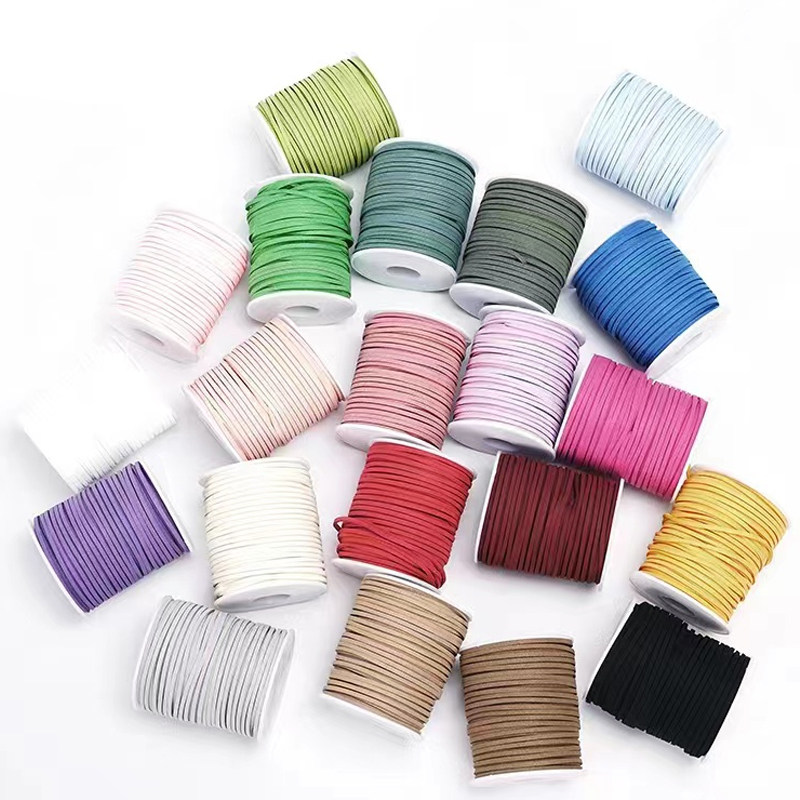 悦木花艺缎带韩国绒鹿皮绳