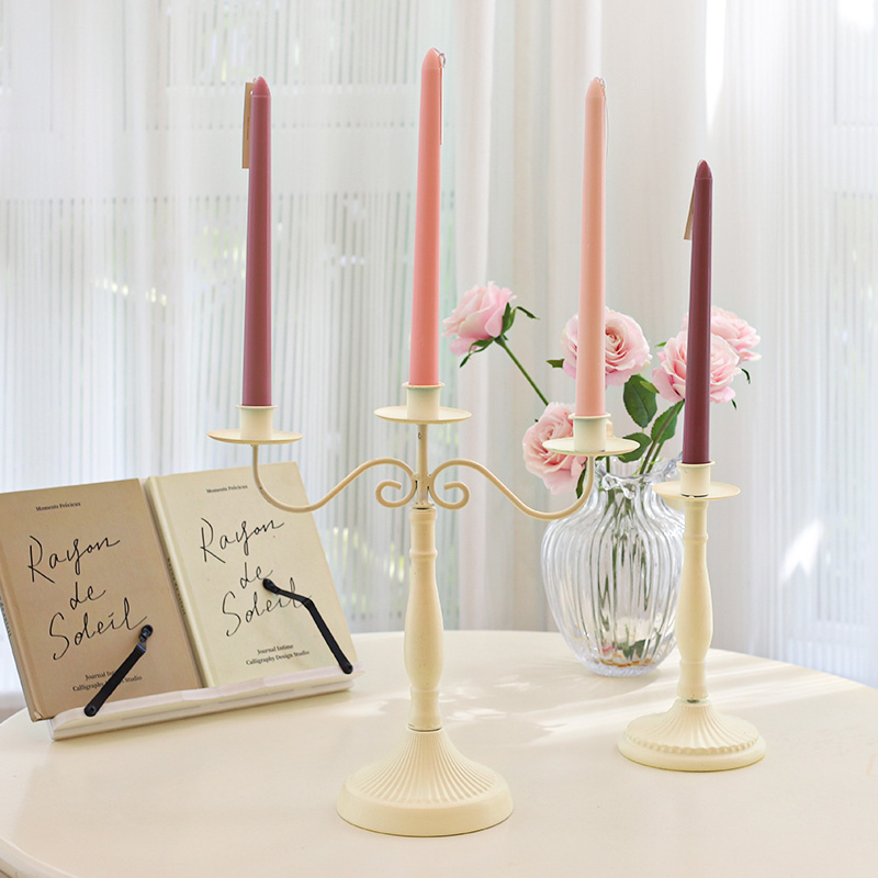 悦木铁艺花器烛台欧式复古