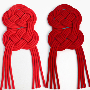 悦木马年新款红色编织绳结双钱结葫芦结新年挂饰diy手工编织绳