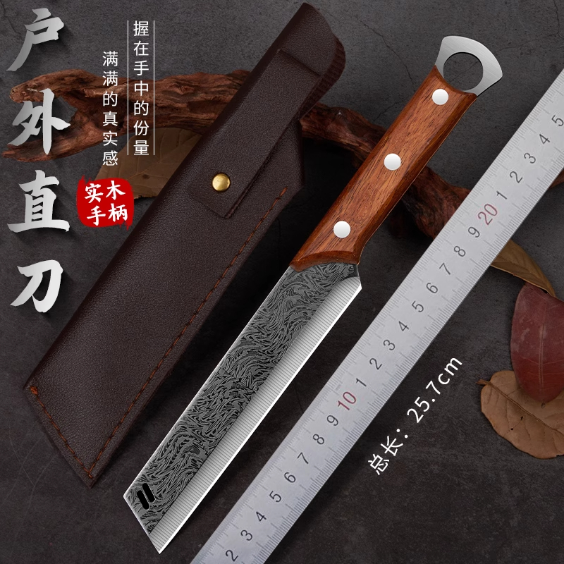 优赏手工锻打小刀户外露营刀