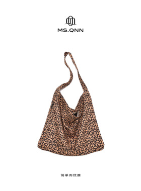 “豹纹包”新款开模印花豹纹手提单肩包包 37B548 Q姐