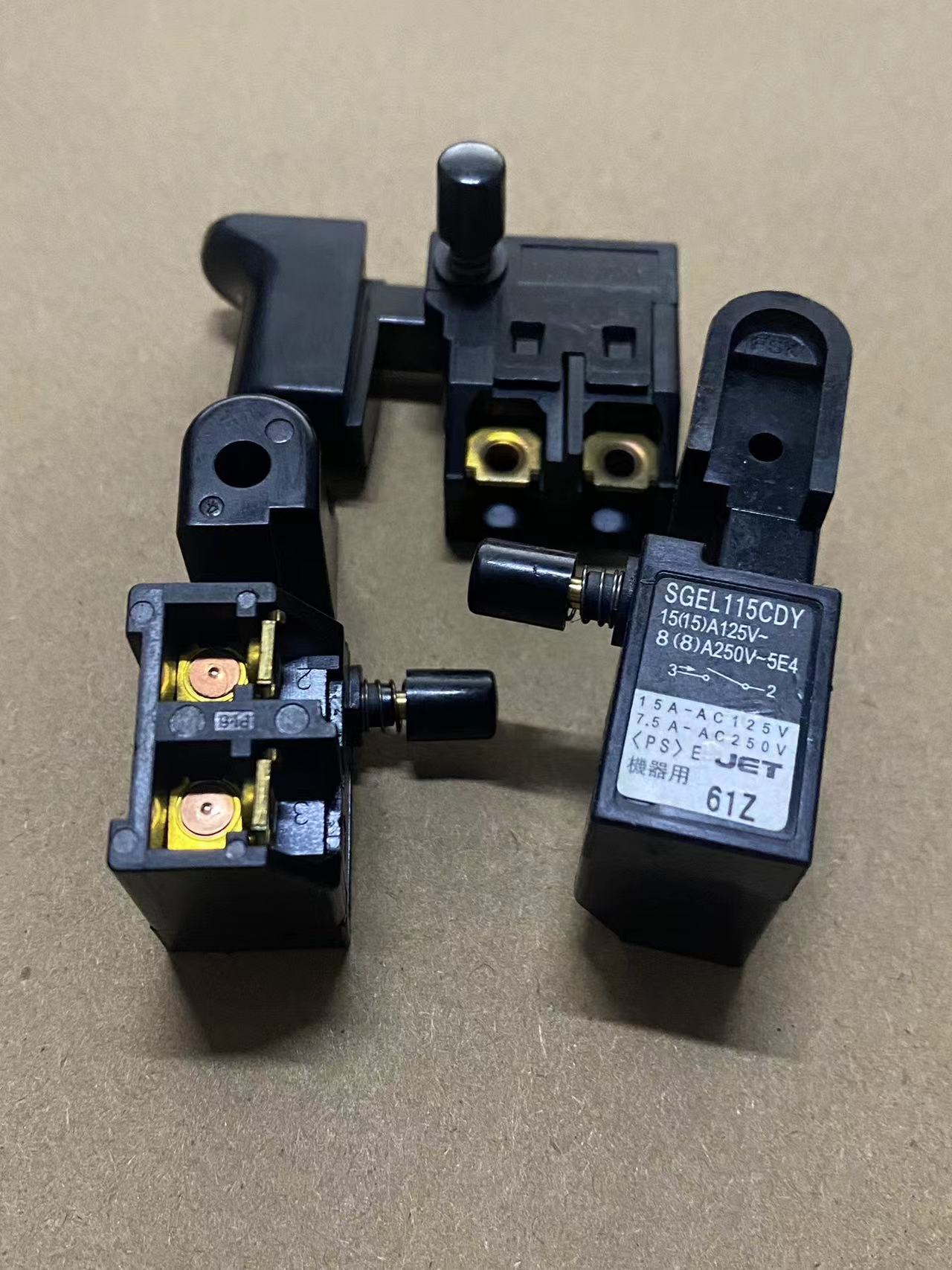 盘式打磨机9218PB切割机4100NH开关电动按钮SGEL115CDY开关