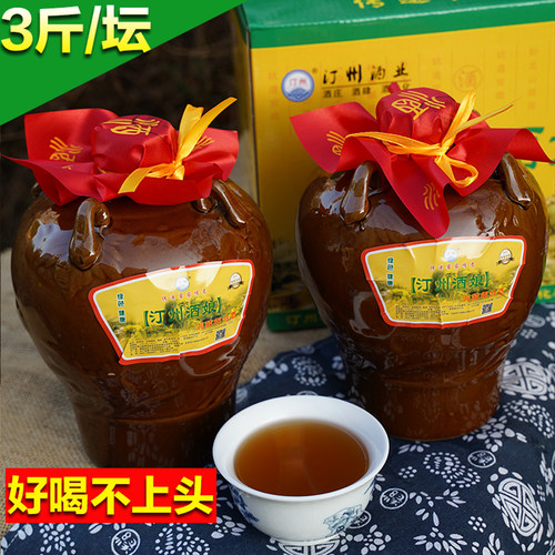 汀州黄酒糯米手工酿造福建客家