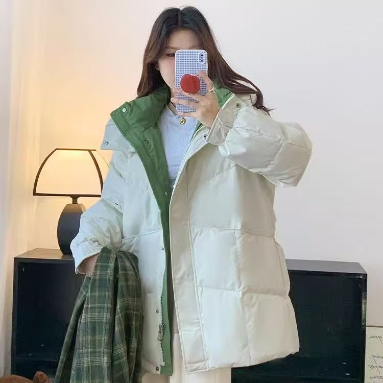 中长款羽绒棉服2025年新款韩版